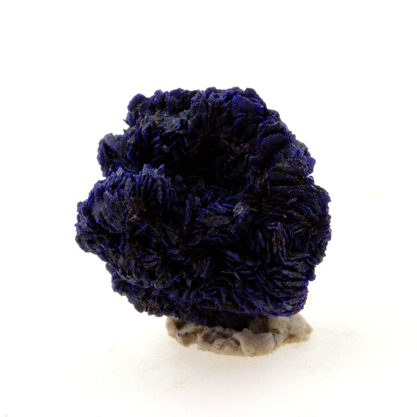 Chessylite (Azurite). 19.87 carats. Chessy-les-Mines, Rhône, France