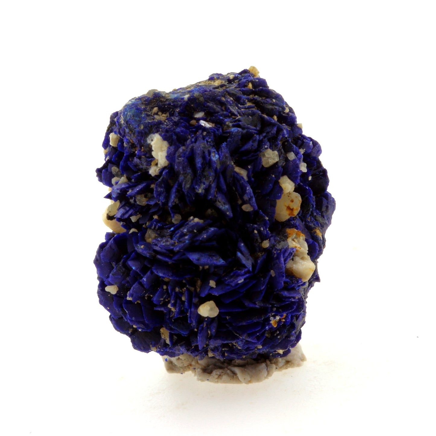 Chessylite (Azurite). 49.46 carats. Chessy-les-Mines, Rhône, France