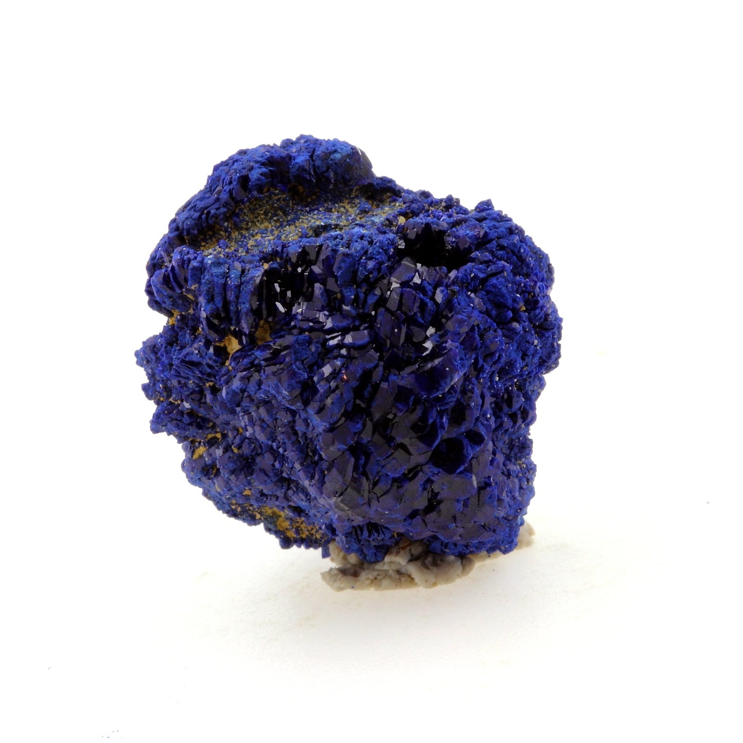 Chessylite (Azurite). 43.24 carats. Chessy-les-Mines, Rhône, France
