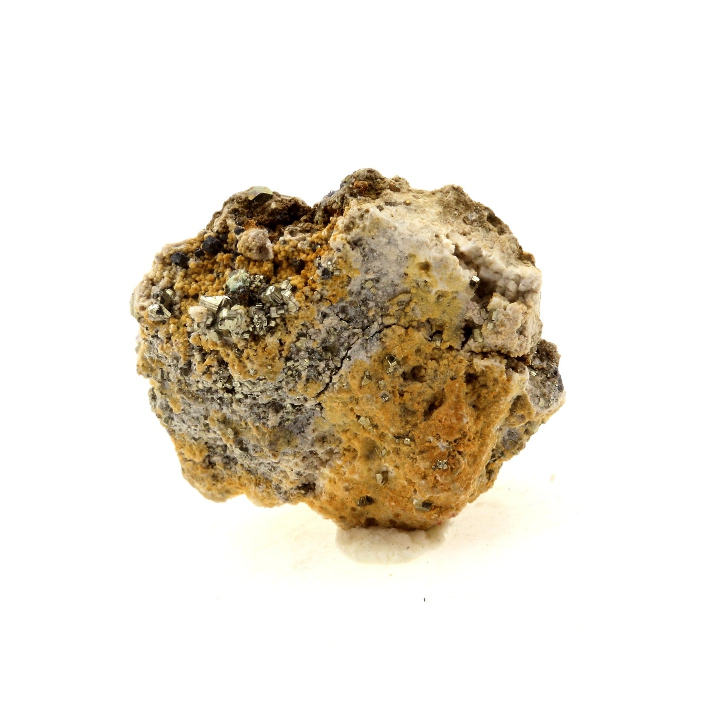 Chalcopyrite. 31.86 carats. Cavnic, Maramureș Co., Roumanie