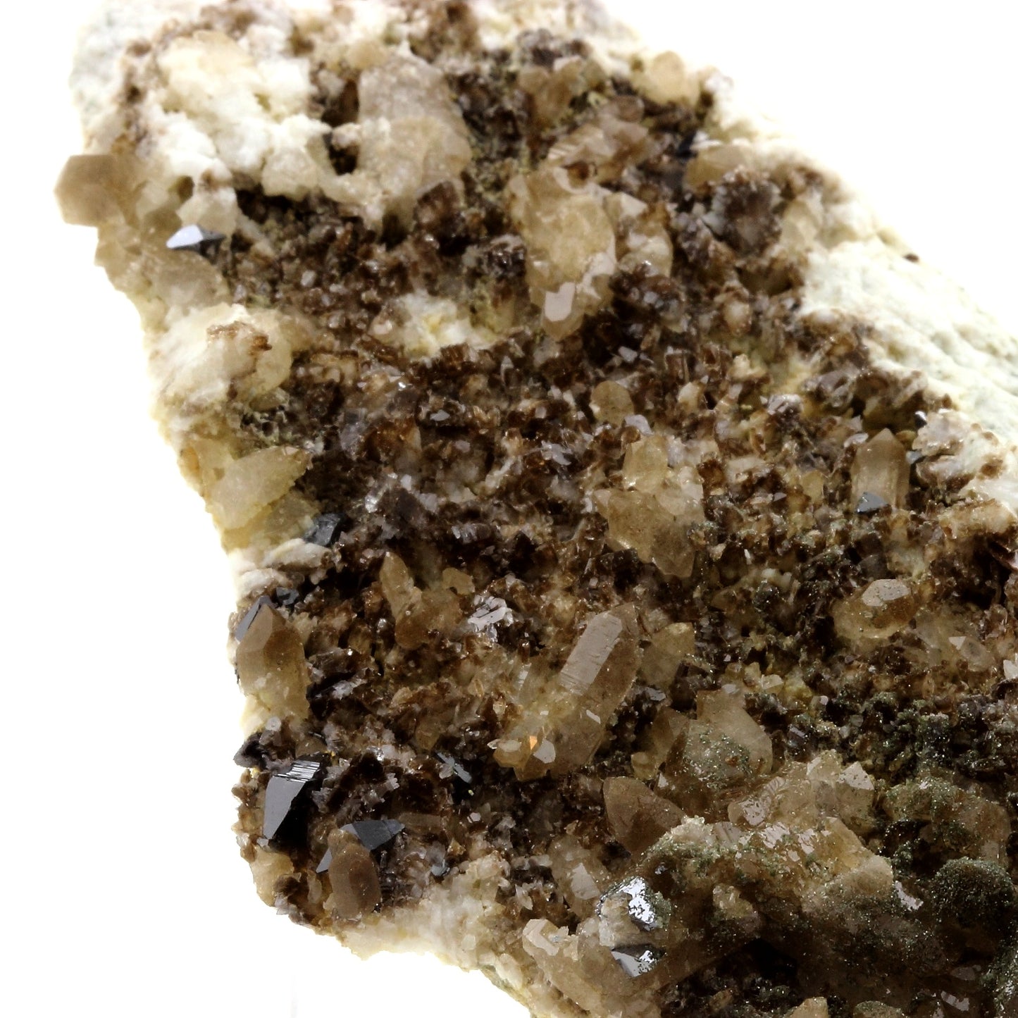 Anatase + Quartz. 1985.1 carats. Col de La Madeleine, Savoie, France