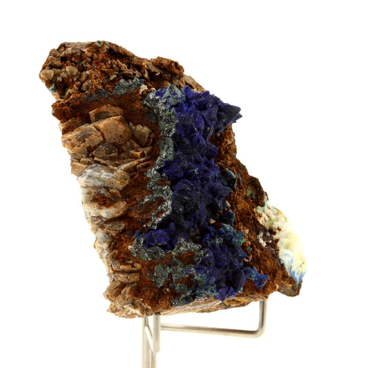 Azurite + Tetrahedrite. 346.8 carats. Usclas-du-Bosc, Hérault, France