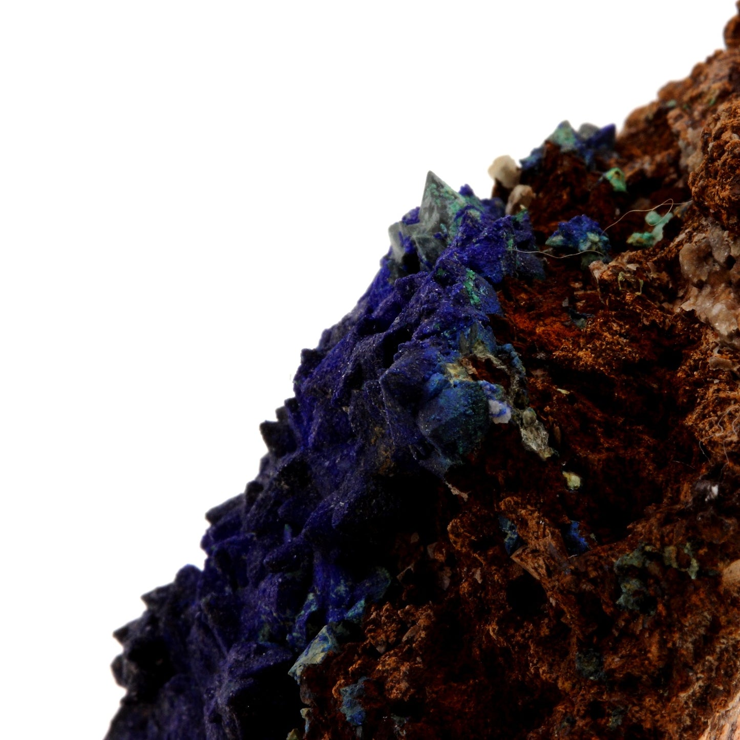 Azurite + Tetrahedrite. 346.8 carats. Usclas-du-Bosc, Hérault, France