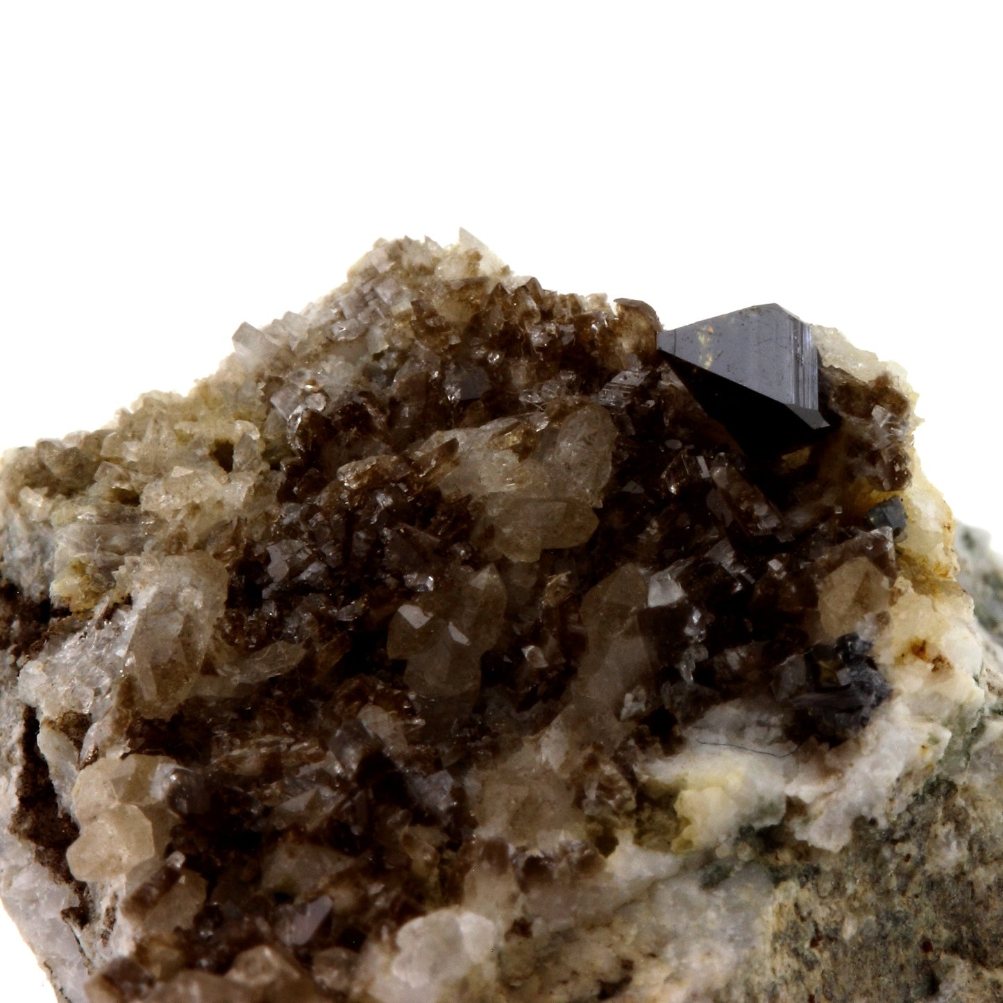 Anatase + Quartz. 254.1 carats. Col de La Madeleine, Savoie, France