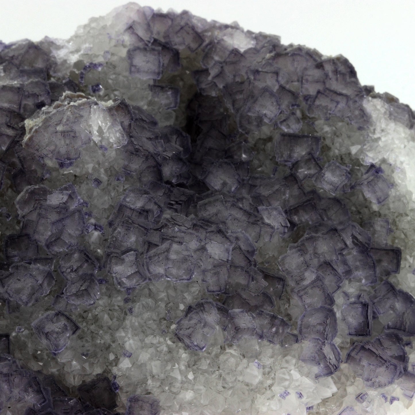 Fluorite violette + Quartz. 4105.1 carats. Fontsante Mine, Var, France