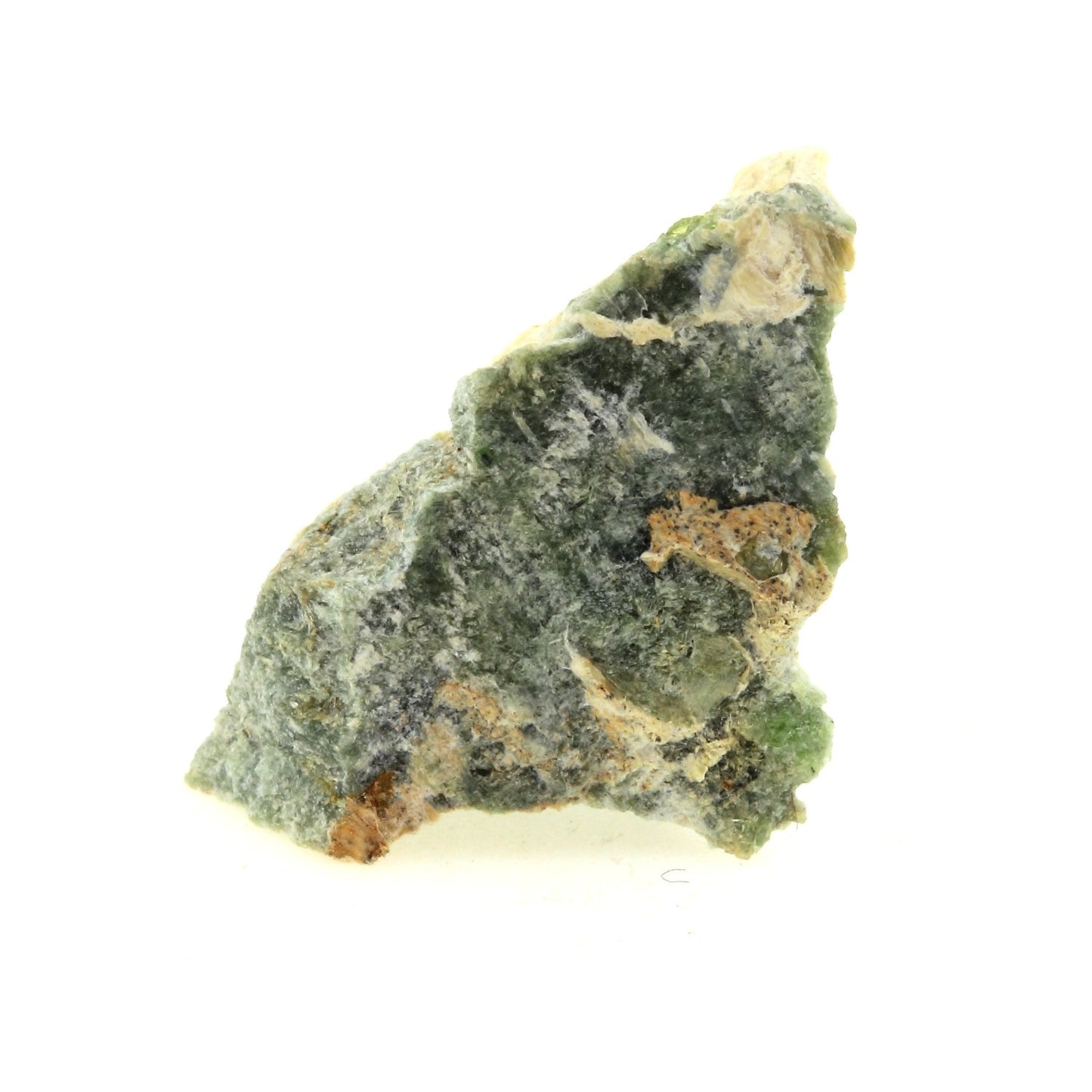 Grenat démantoïde. 15.4 carats. Val Malenco, Italie