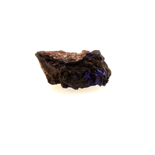 Azurite. 1.56 carats. Touissit, Maroc