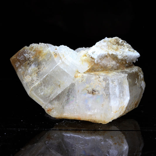 Calcite + Quartz. 268.5 carats. La Mure, Isère, France