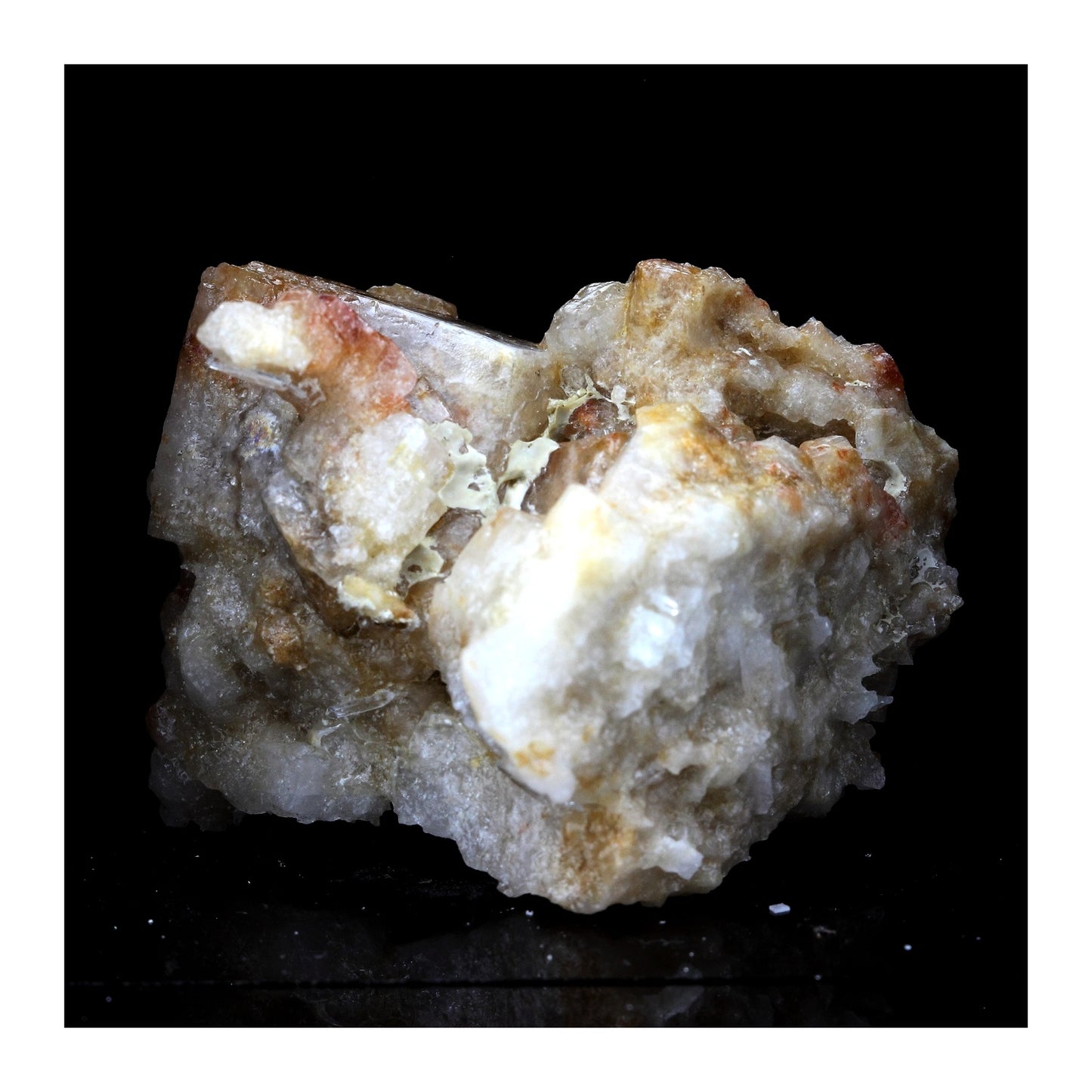 Calcite + Quartz. 237.8 carats. La Mure, Isère, France