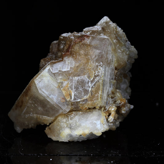 Calcite + Quartz. 281.4 carats. La Mure, Isère, France