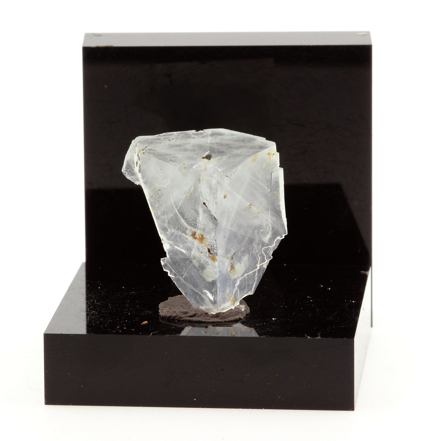 Fluorite. 41.1 carats. Langeac, Haute-Loire, France