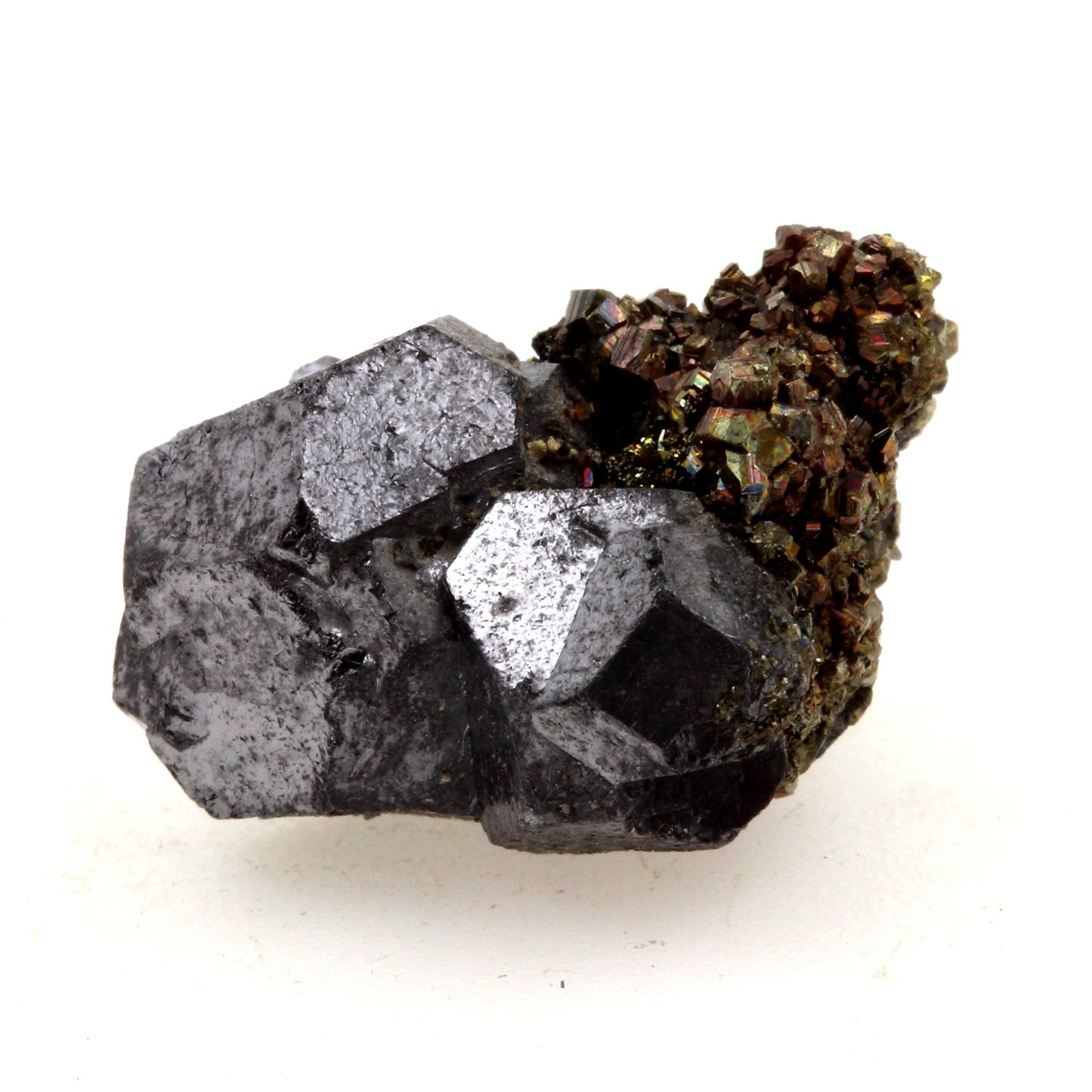 Galène macle + Pyrite. 40.6 carats. Mogul Mine, Tipperary, Irlande