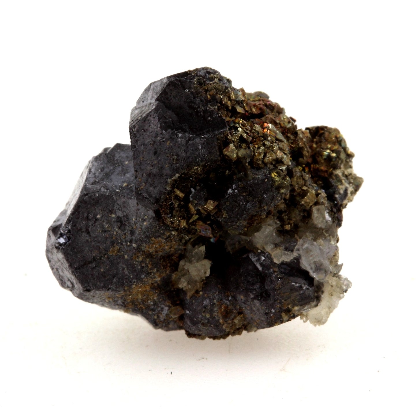 Galène macle + Pyrite. 40.6 carats. Mogul Mine, Tipperary, Irlande