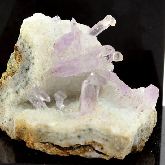 Améthyste (Sceptre inversé), Calcite. 114.8 carats. Esperanza Mine, Potosí, Bolivie