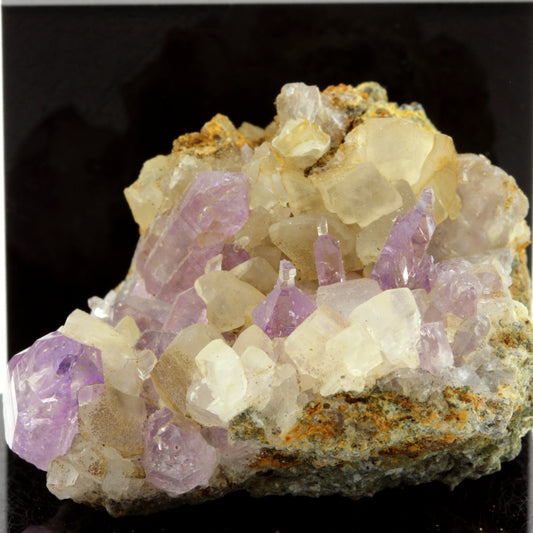 Améthyste (Sceptre inversé), Calcite. 163.8 carats. Esperanza Mine, Potosí, Bolivie