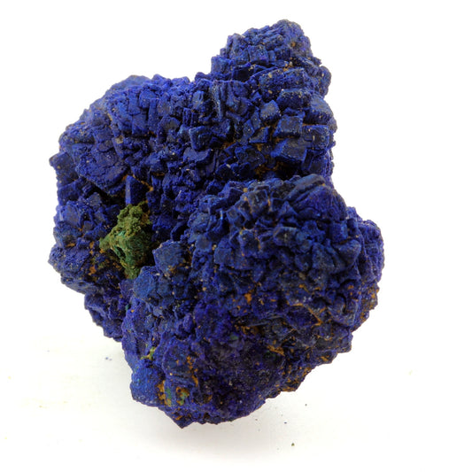 Chessylite (Azurite) + Malachite. 152.9 carats. Chessy-les-Mines, Rhône, France