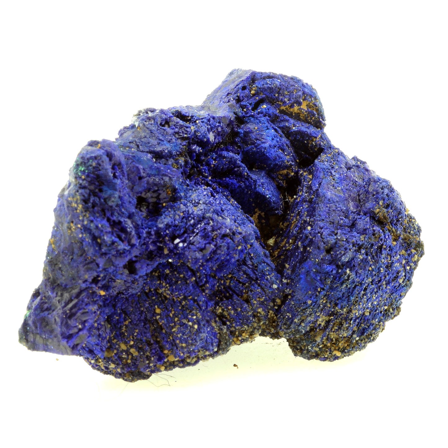 Chessylite (Azurite) + Malachite. 295.3 carats. Chessy-les-Mines, Rhône, France