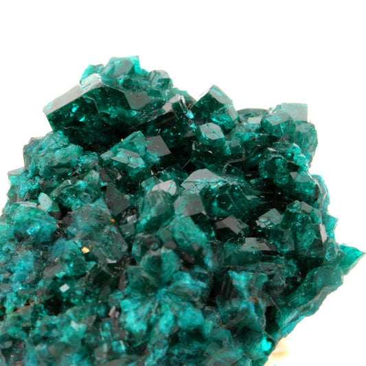Dioptase. 81.9 carats. Tantara Mine, Kambove, Katanga, Congo