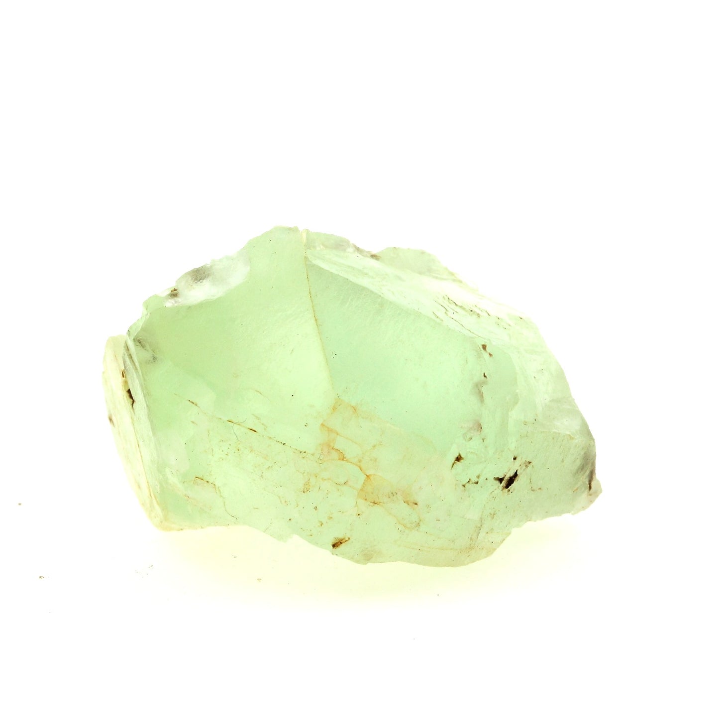 Fluorite verte. 224.5 carats. Massif des Aravis, Haute-Savoie, France