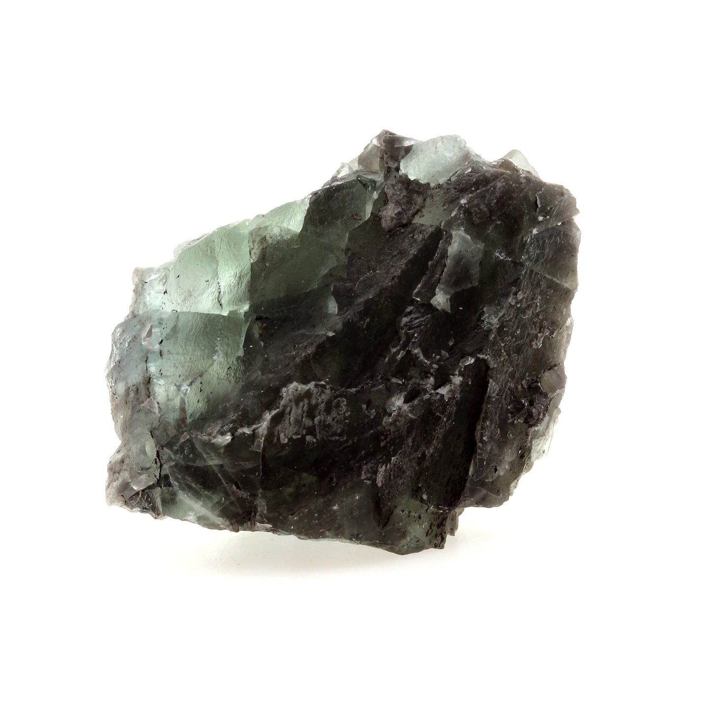 Fluorite verte. 192.8 carats. Massif des Aravis, Haute-Savoie, France