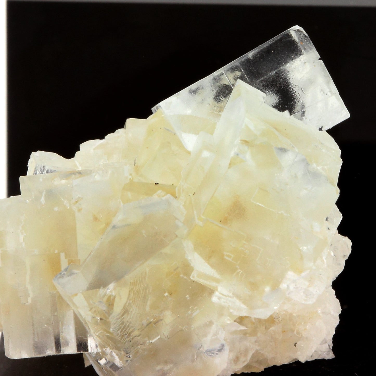 Fluorite + Quartz. 82.5 carats. Langeac, Haute-Loire, France