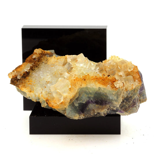 Fluorite  + Quartz. 983.1 carats. Langeac, Haute-Loire, France