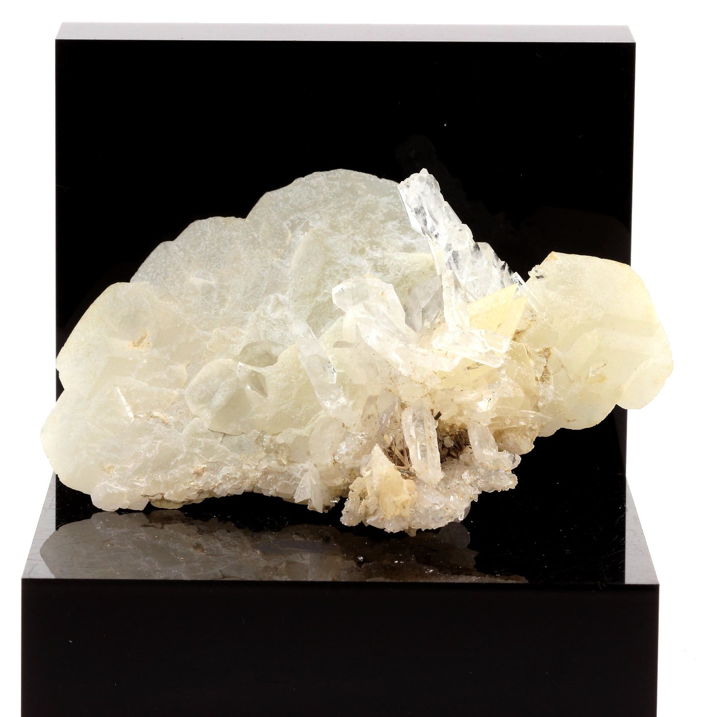 Calcite + Quartz peigne, 265.4 carats, Pakistan