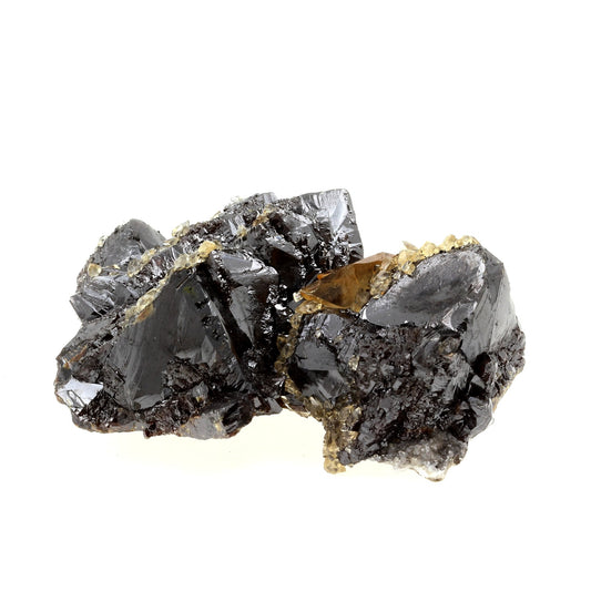 Calcite + Sphalerite. 1595.0 carats. Elmwood mine, Carthage, Tennessee, USA