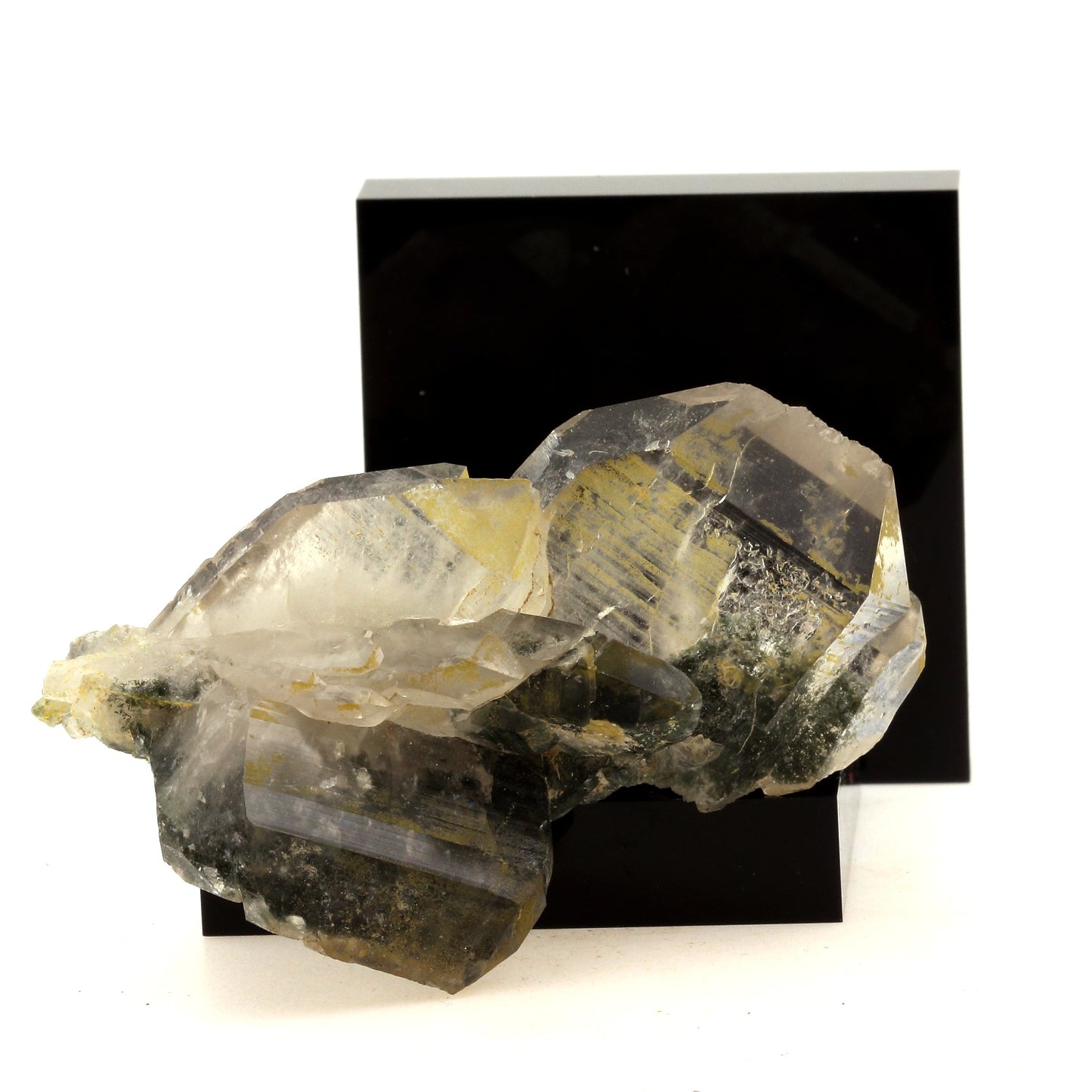 Quartz à âmes + Chlorite. 296.9 carats, Vallon de la Valette, Savoie, France