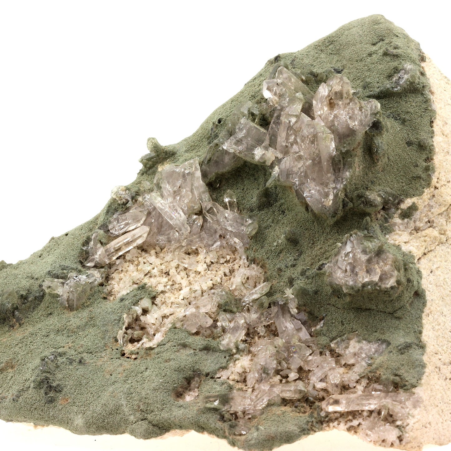 Quartz fumé + Chlorite. 2940.0 carats, Vallon de la Valette, Savoie, France