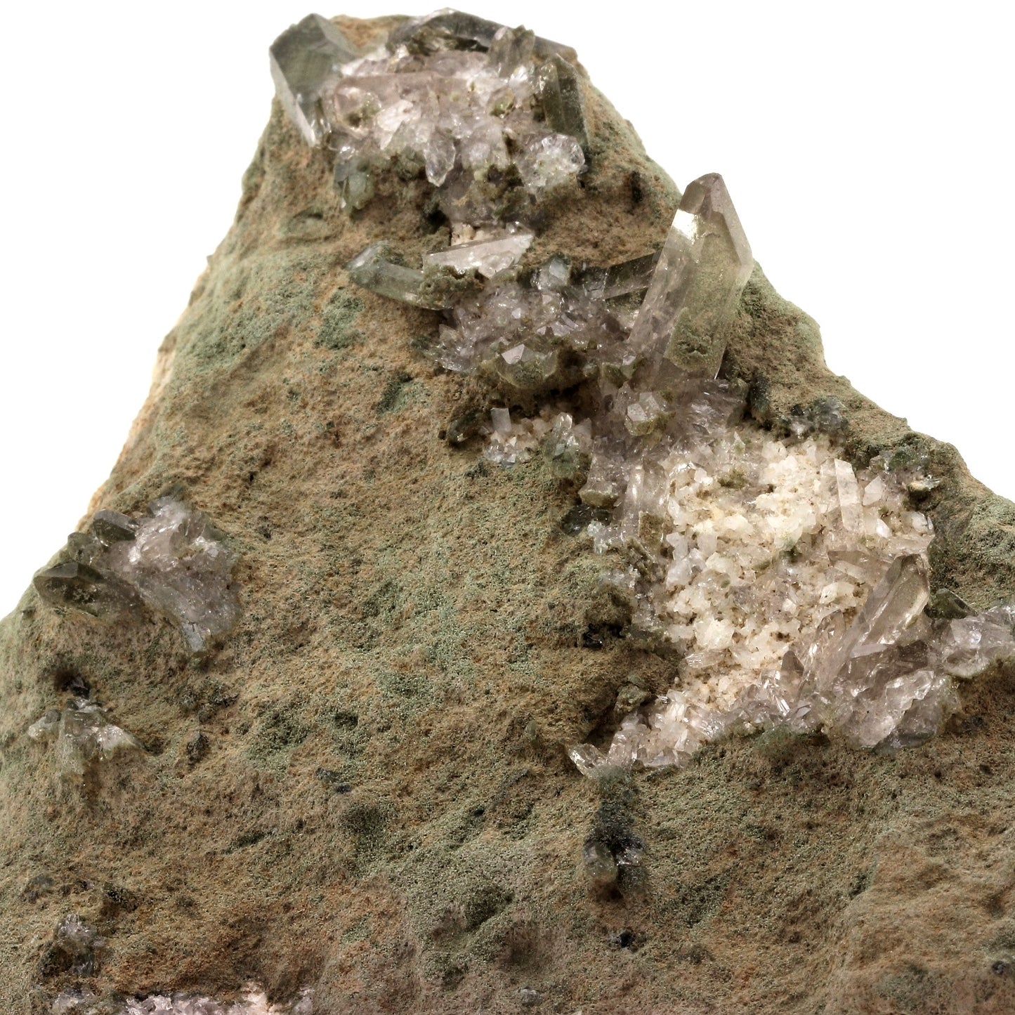 Quartz fumé + Chlorite. 1890.0 carats, Vallon de la Valette, Savoie, France