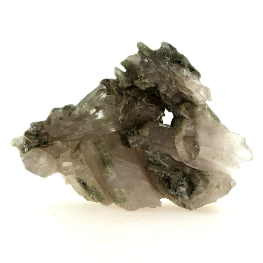 Quartz fumé + Chlorite, 290.1 carats, Vallon de la Valette, Savoie, France