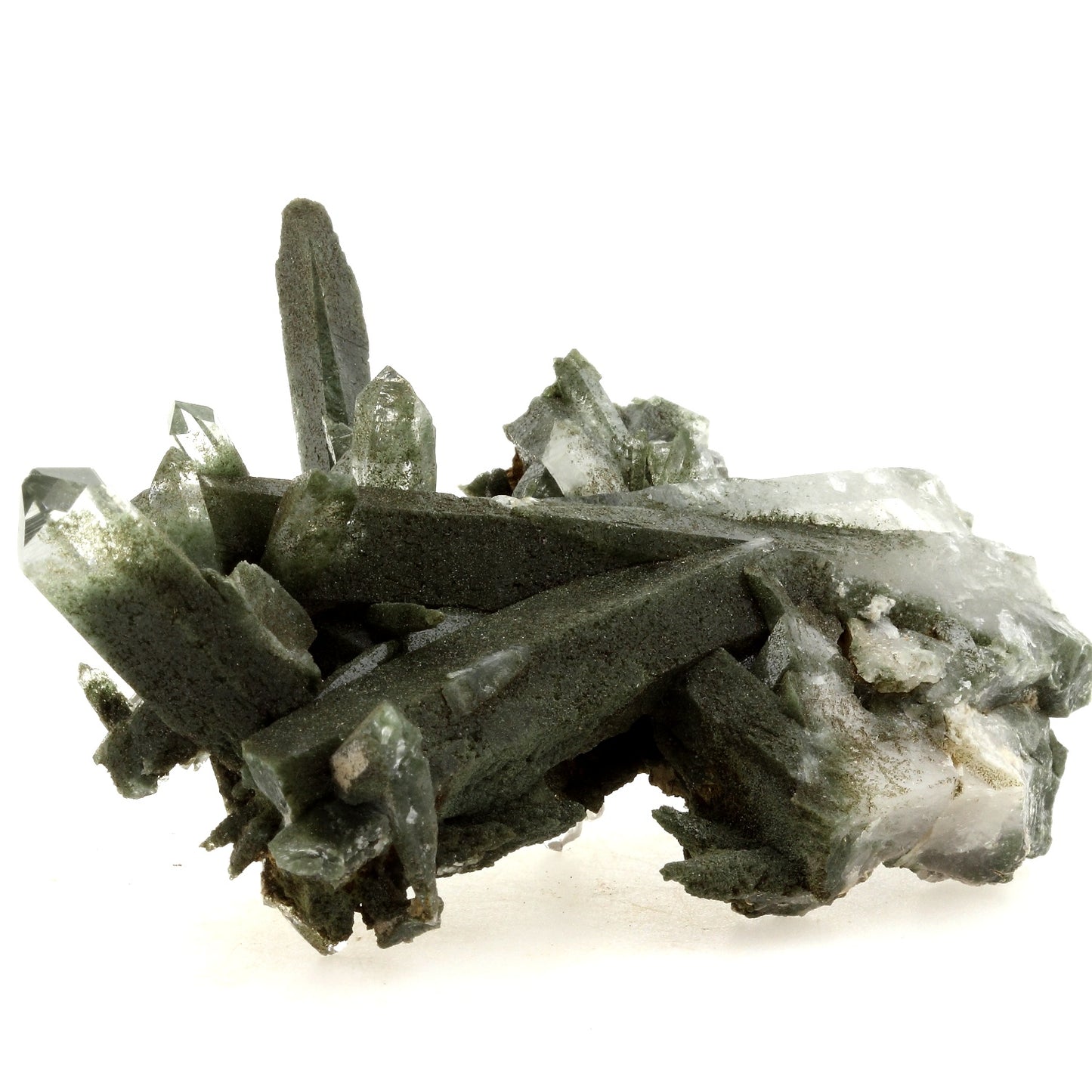 Quartz + Chlorite. 537.1 carats, Massif des Grandes Rousses , France