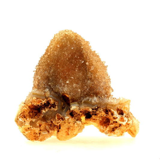 Pseudo Calcite en Calcédoine. 687.4 carats. Inde