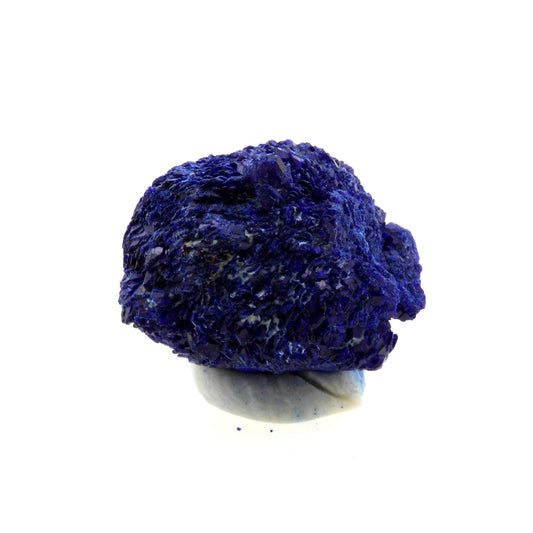 Azurite. 8.92 carats. Poteryaevskoe Mine, Rudnyi Altai, Russie