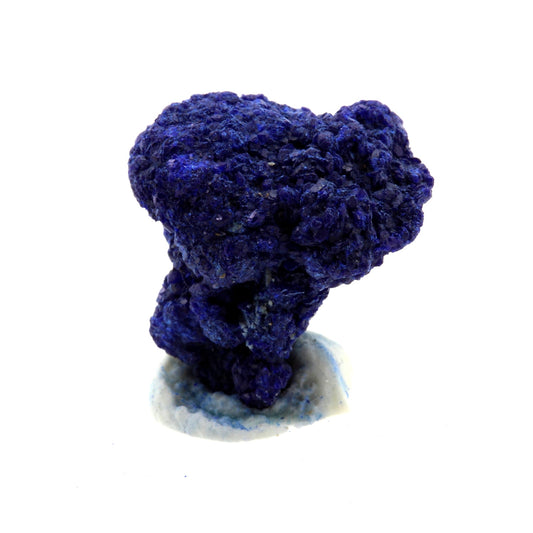Azurite. 10.30 carats. Poteryaevskoe Mine, Rudnyi Altai, Russie