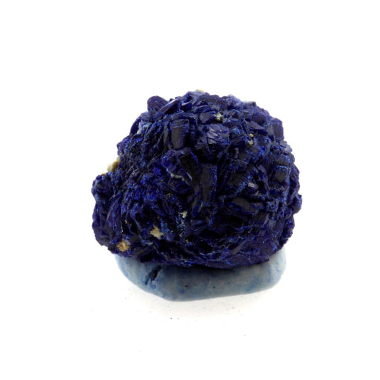 Azurite. 7.09 carats. Poteryaevskoe Mine, Rudnyi Altai, Russie