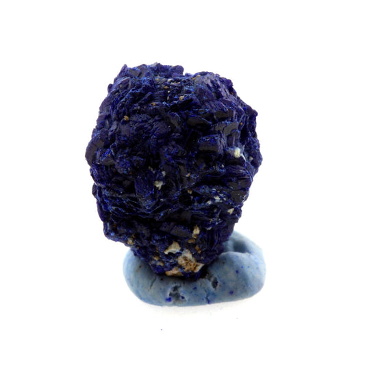Azurite. 7.49 carats. Poteryaevskoe Mine, Rudnyi Altai, Russie