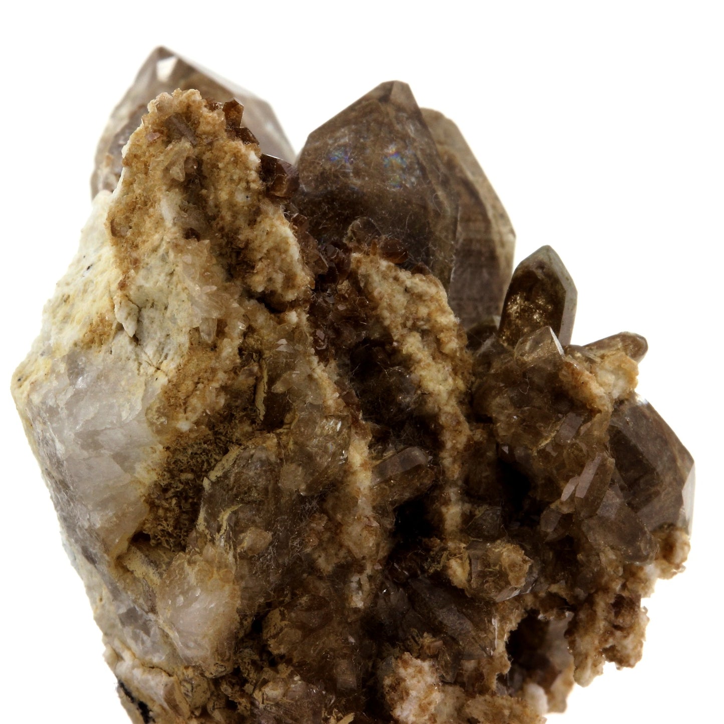 Anatase + Quartz. 190.9 carats. Col de La Madeleine, Savoie, France