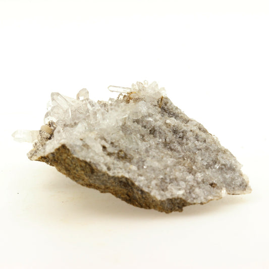 Quartz, Calcite. 405.8 carats. Saint-André d'Embrun, France