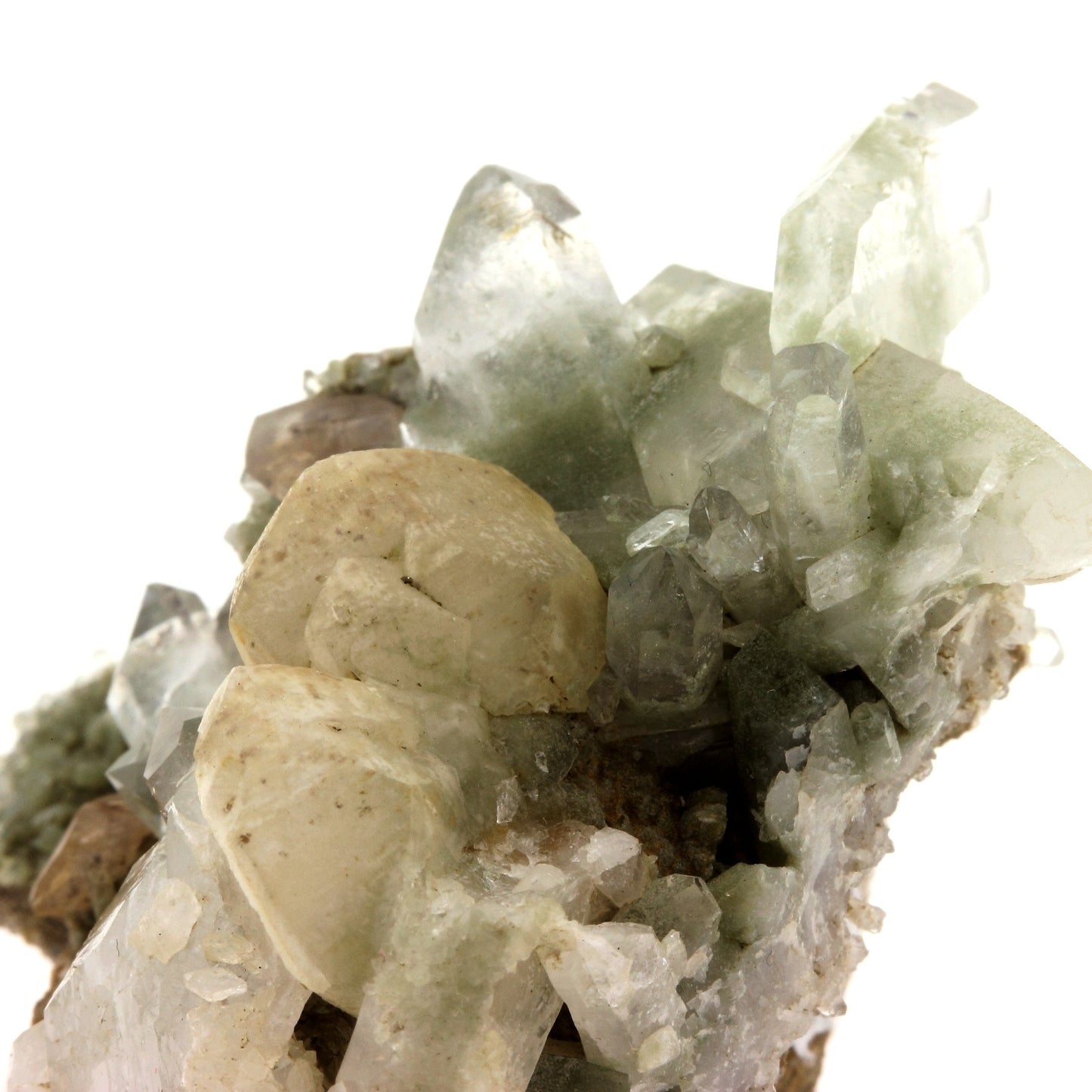 Quartz + Chlorite. 364.6 carats, Saint-André d'Embrun, France