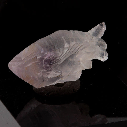 Quartz Améthyste Sceptre. 5.2 carats. Mörchnerkar, Mörchner area, Zemmgrund, Zillertal, North Tyrol, Tyrol, Autriche
