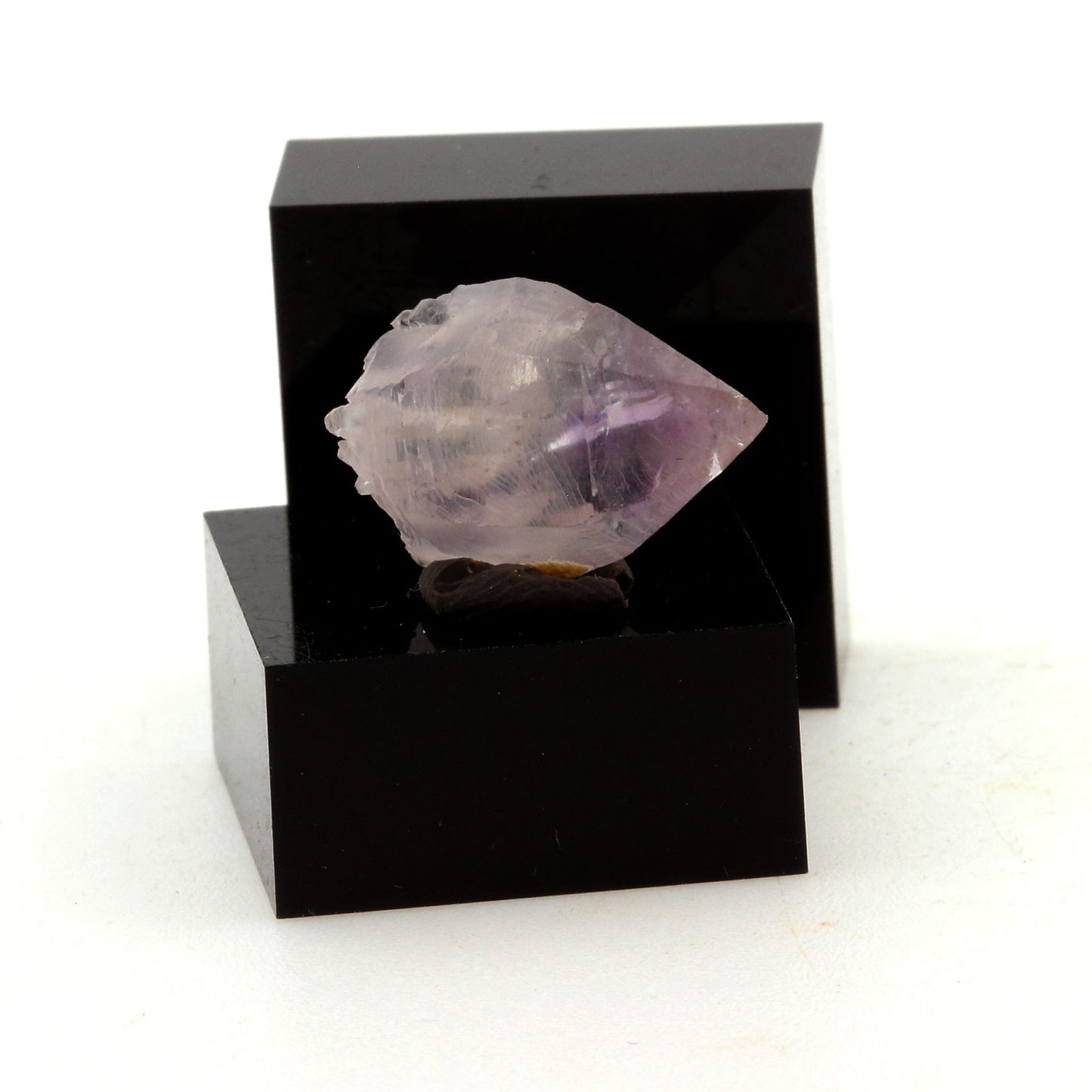 Quartz Améthyste Sceptre. 7.4 carats. Mörchnerkar, Mörchner area, Zemmgrund, Zillertal, North Tyrol, Tyrol, Autriche