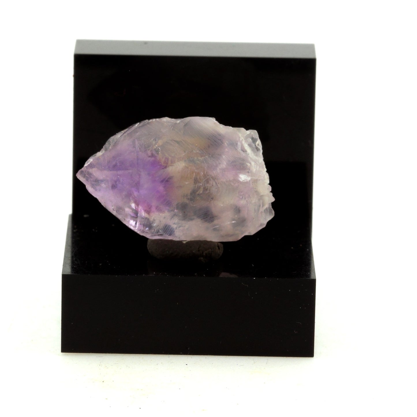 Quartz Améthyste Sceptre. 21.2 carats. Mörchnerkar, Mörchner area, Zemmgrund, Zillertal, North Tyrol, Tyrol, Autriche