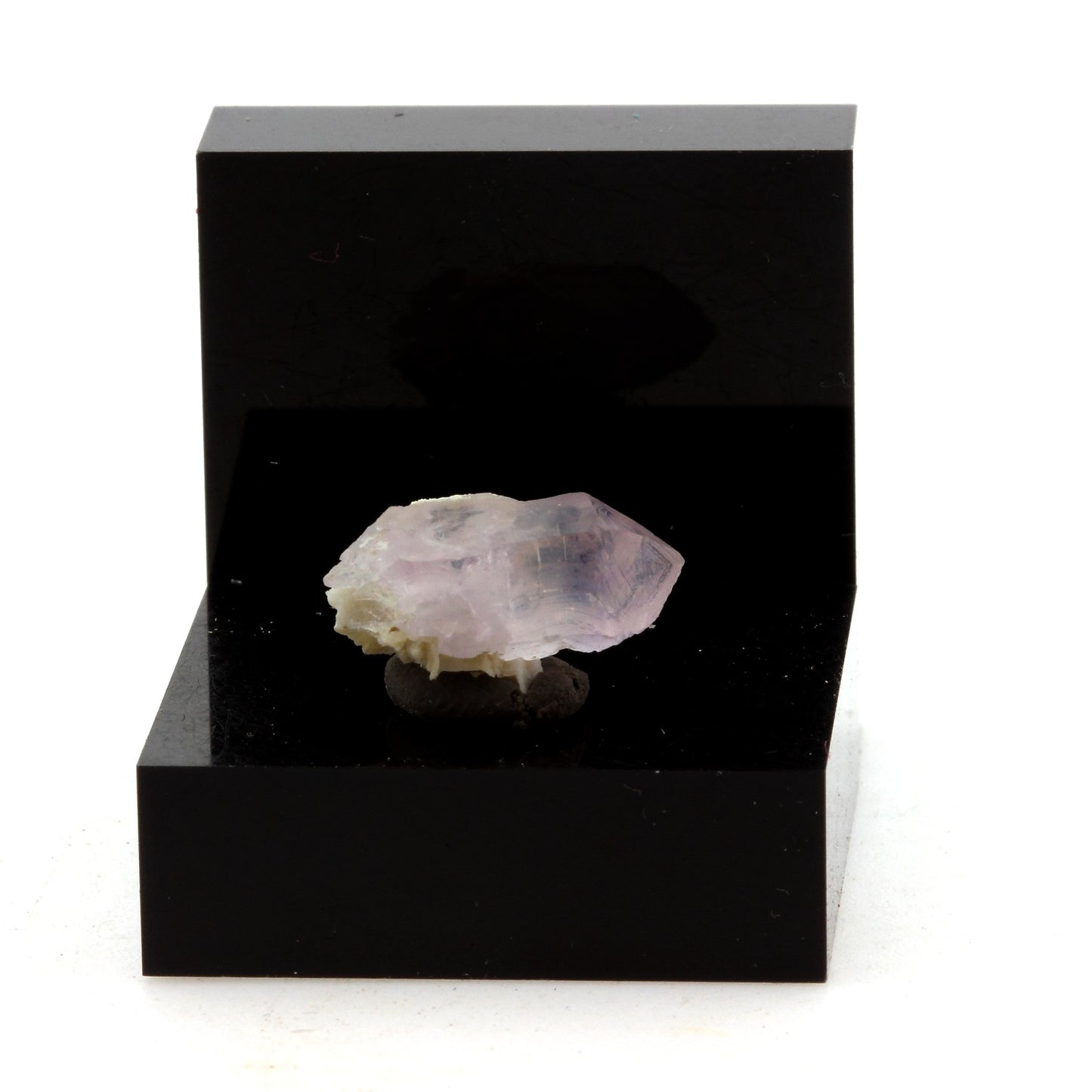 Quartz Améthyste Sceptre. 4.4 carats. Mörchnerkar, Mörchner area, Zemmgrund, Zillertal, North Tyrol, Tyrol, Autriche