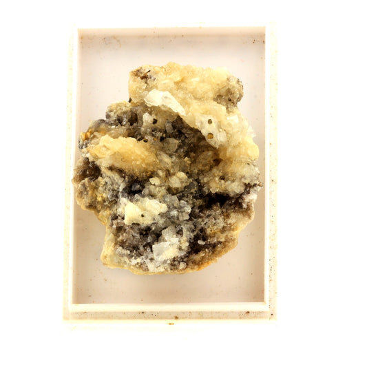 Quartz, Pyrite, Calcite. 128.5 carats. Miage Glacier, Massif du Mont-Blanc, Italie