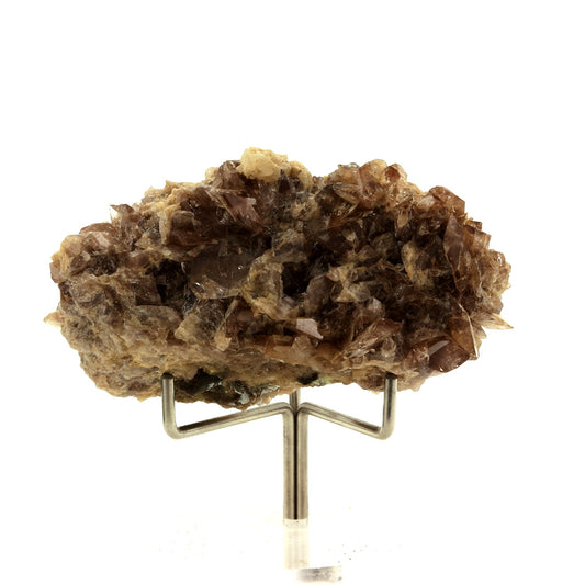 Axinite + Prehnite. 237.4 carats. Chamrousse, Belledonne, Isère, France