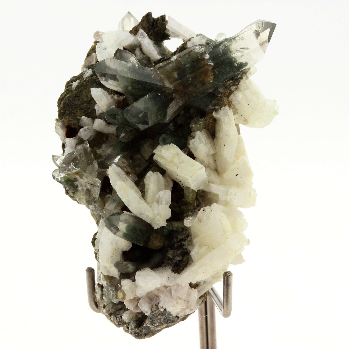 Quartz fantôme + Albite, 236.9 carats, Col de La Croix de Fer, Saint-Sorlin-d'Arves, Savoie, Auvergne-Rhône-Alpes, France