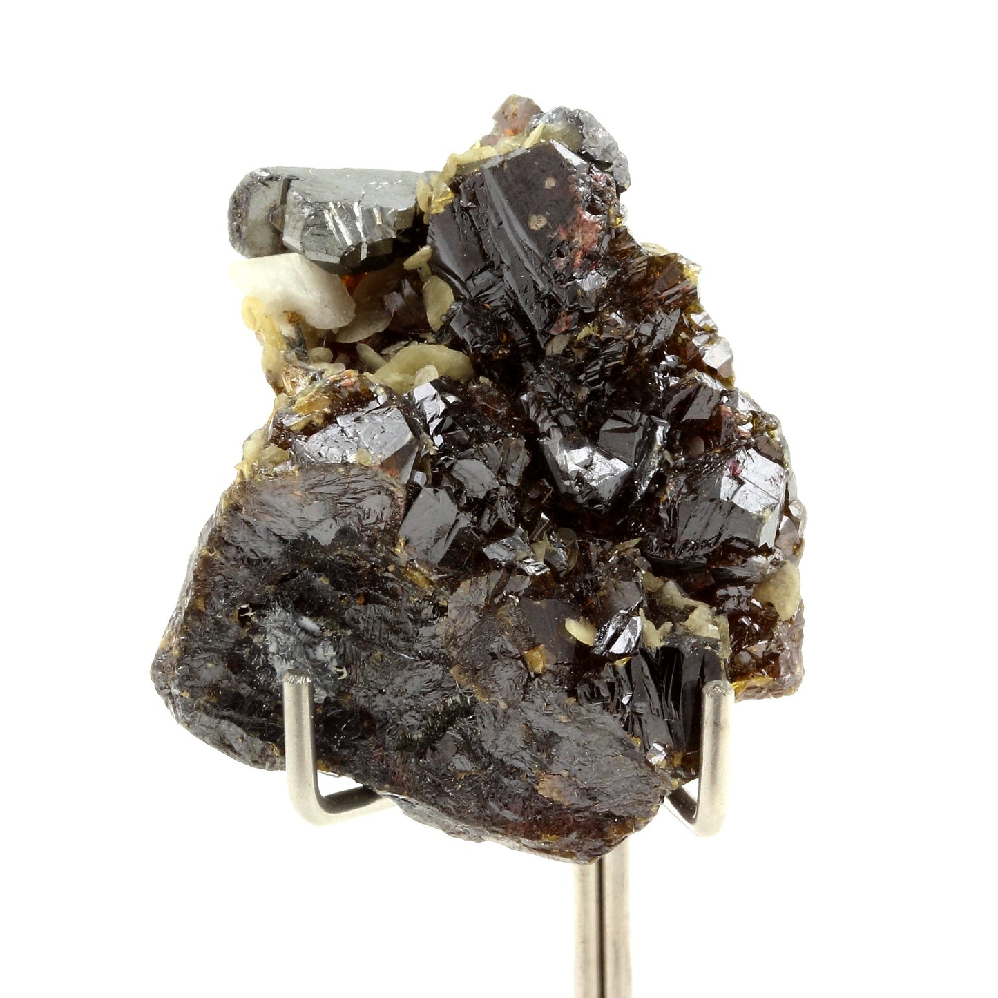 Sphalerite, Bournonite, Siderite. 132.1 carats. La Mure, Isère, France