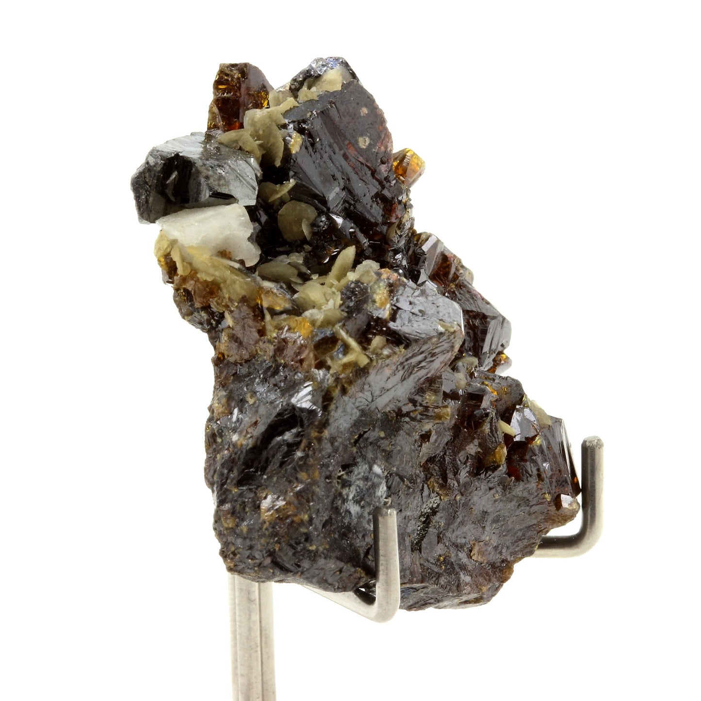 Sphalerite, Bournonite, Siderite. 132.1 carats. La Mure, Isère, France